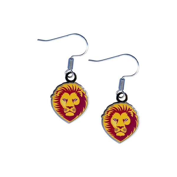 Brisbane Lions AFL Earrings