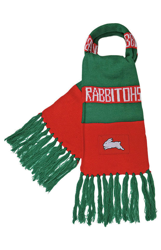 NRL SOUTH SYDNEY RABBITOHS BAR SCARF_SOUTH SYNEY RABBITOHS_STUBBY CLUB