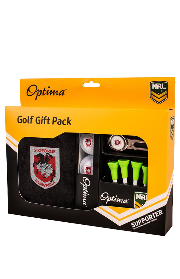 ST GEORGE ILLAWARRA DRAGONS NRL GOLF GIFT PACK_ST GEORGE ILLAWARRA DRAGONS_STUBBY CLUB