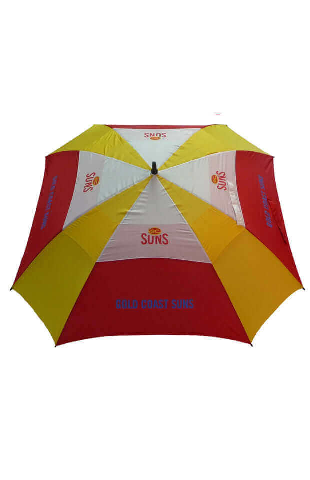 GOLD COAST SUNS AFL UMBRELLA_GOLD COAST SUNS_STUBBY CLUB