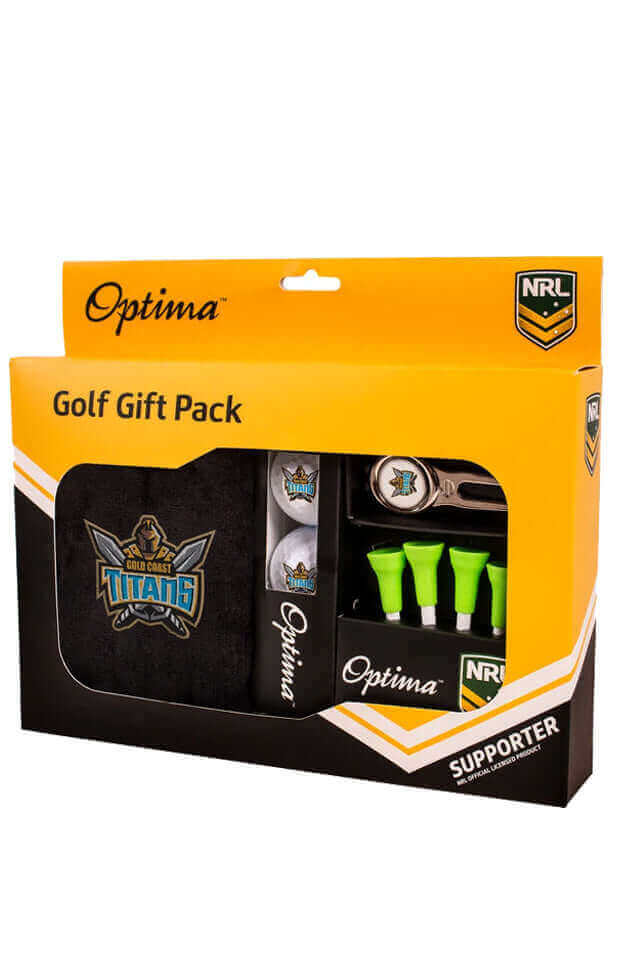 GOLD COAST TITANS NRL GOLF GIFT PACK_GOLD COAST TITANS_STUBBY CLUB