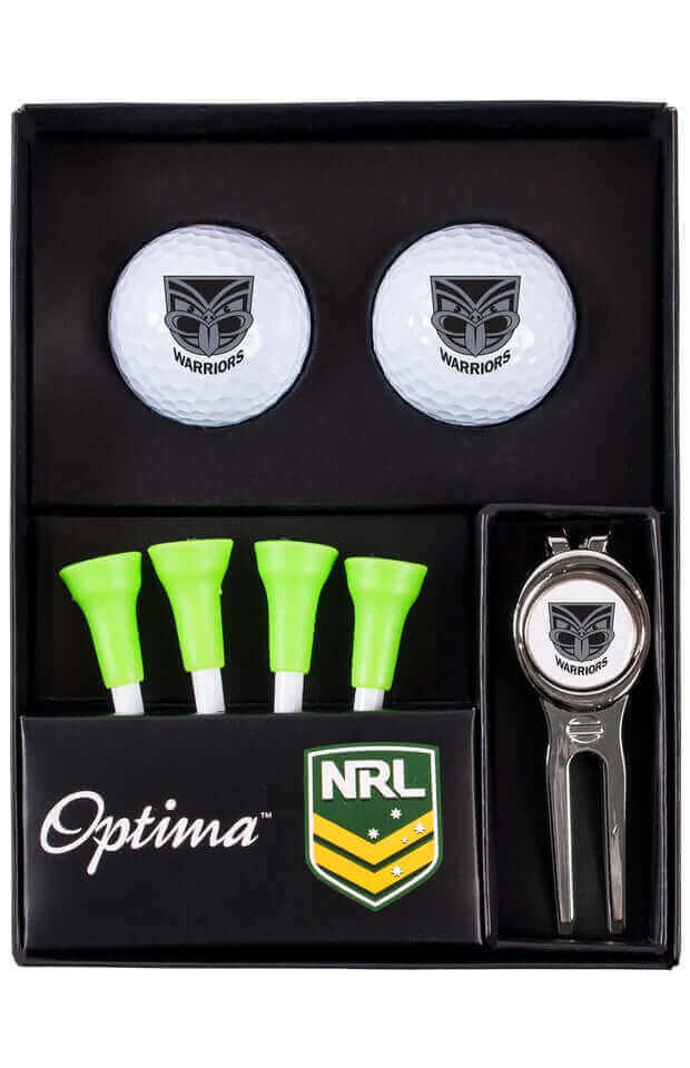 NEW ZEALAND WARRIORS NRL GOLF TEE UP GIFT PACK_NEW ZEALAND WARRIORS_STUBBY CLUB