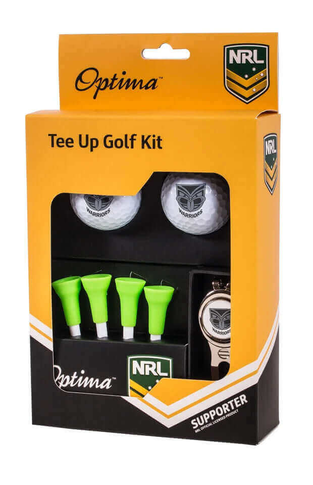 NEW ZEALAND WARRIORS NRL GOLF TEE UP GIFT PACK_NEW ZEALAND WARRIORS_STUBBY CLUB