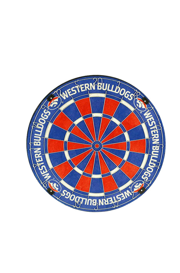WESTERN BULLDOGS AFL DARTBOARD_WESTERN BULLDOGS_STUBBY CLUB