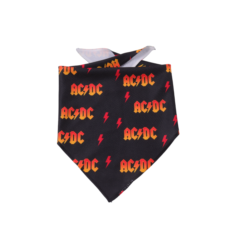 AC/DC PET BANDANA - SMALL