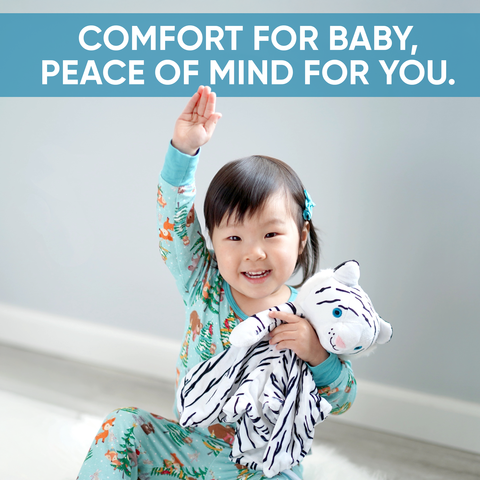 White Tiger Musical Comforter