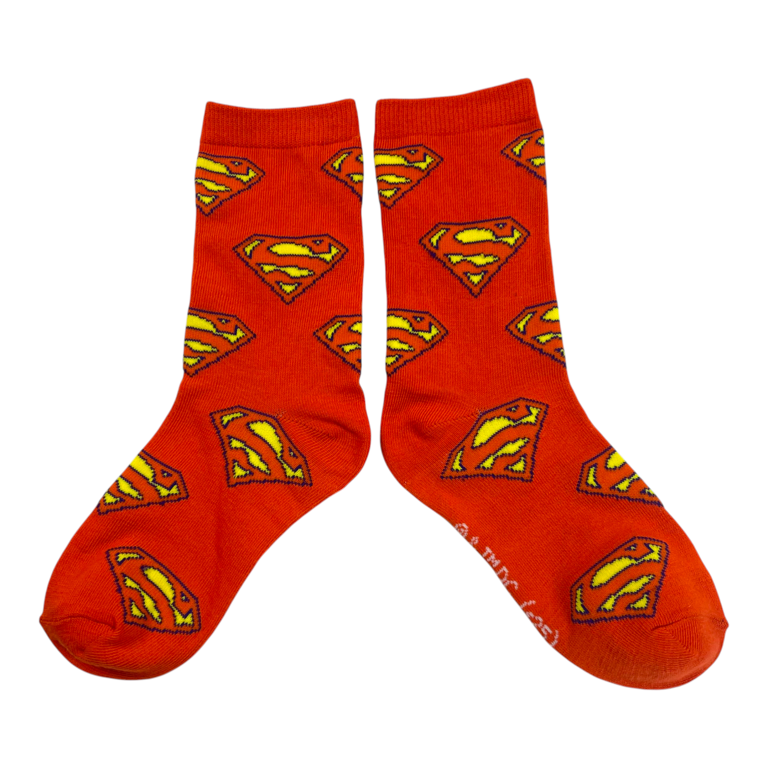 Superman Crew Kids Sock 4 Pack Asst. Size 9-12