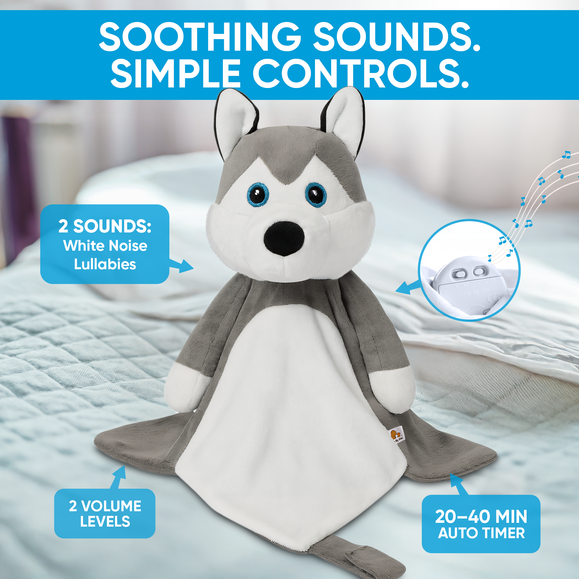 Husky Musical Comforter