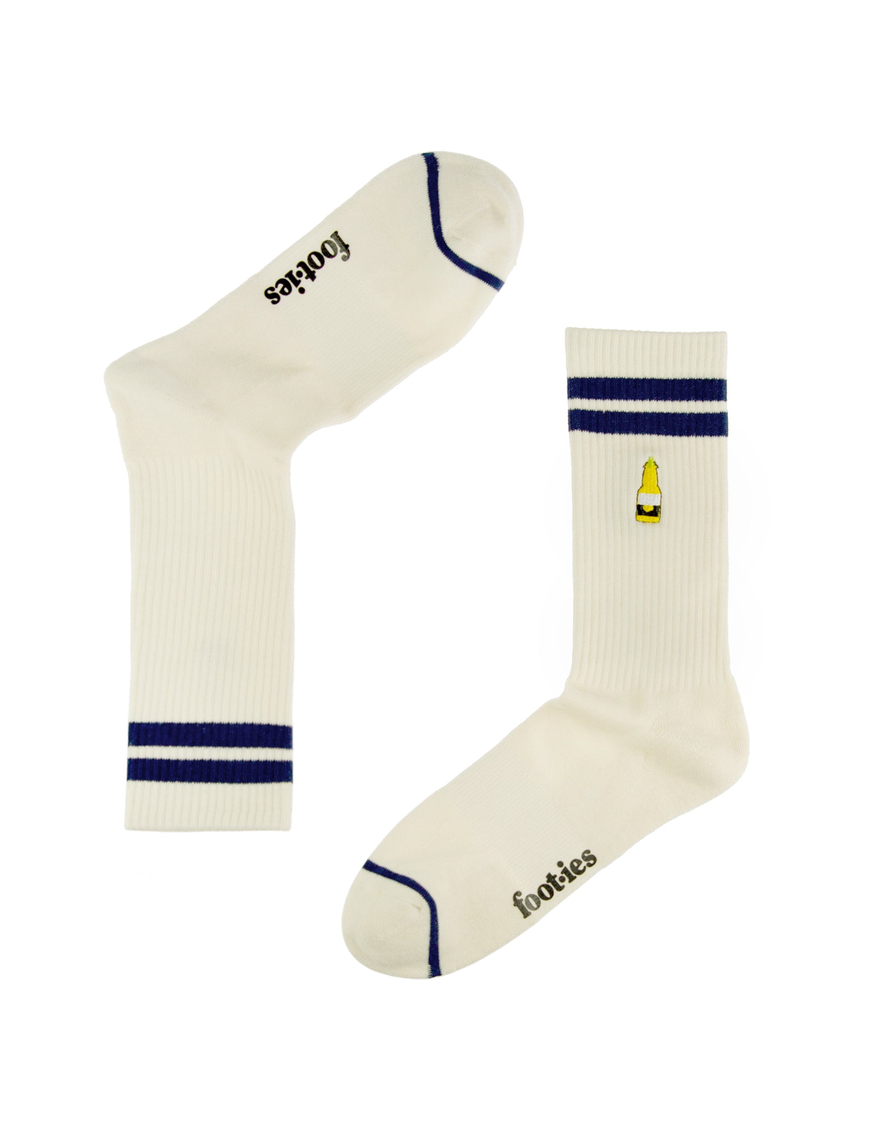 CORONA RETRO SNEAKER SOCK - 2 PACK - CREAM - M/L