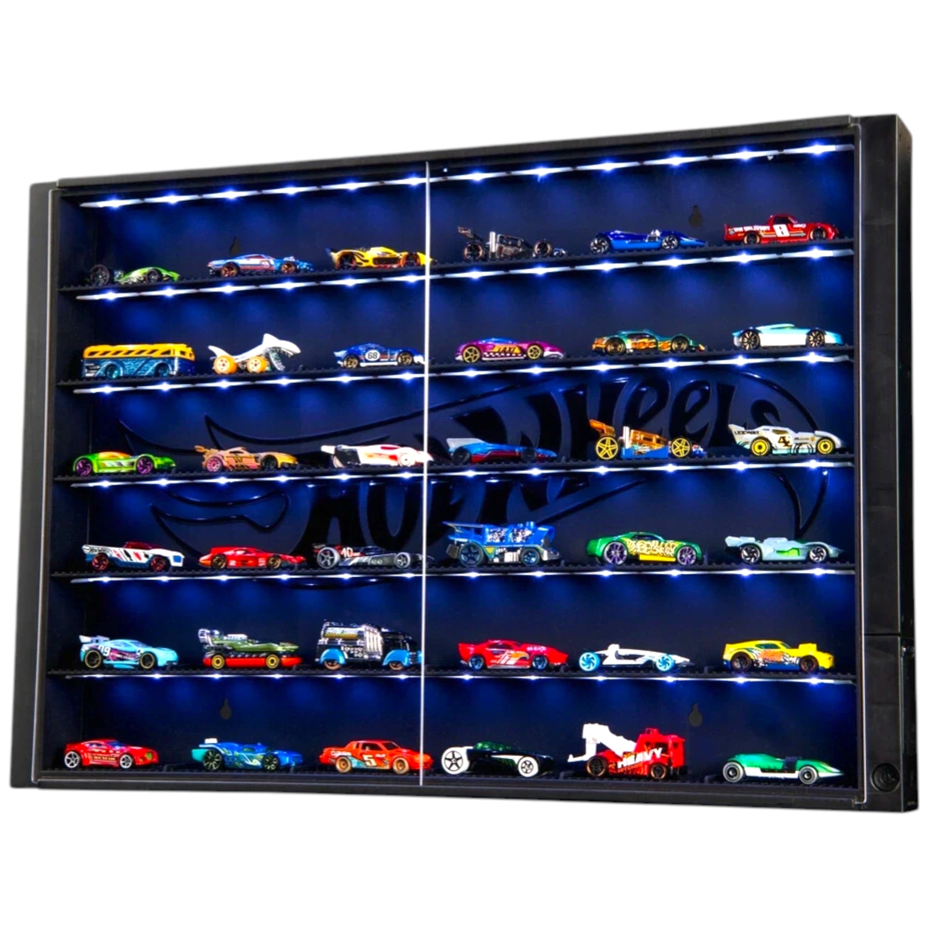 Hot Wheels 36 Car LED Display Case