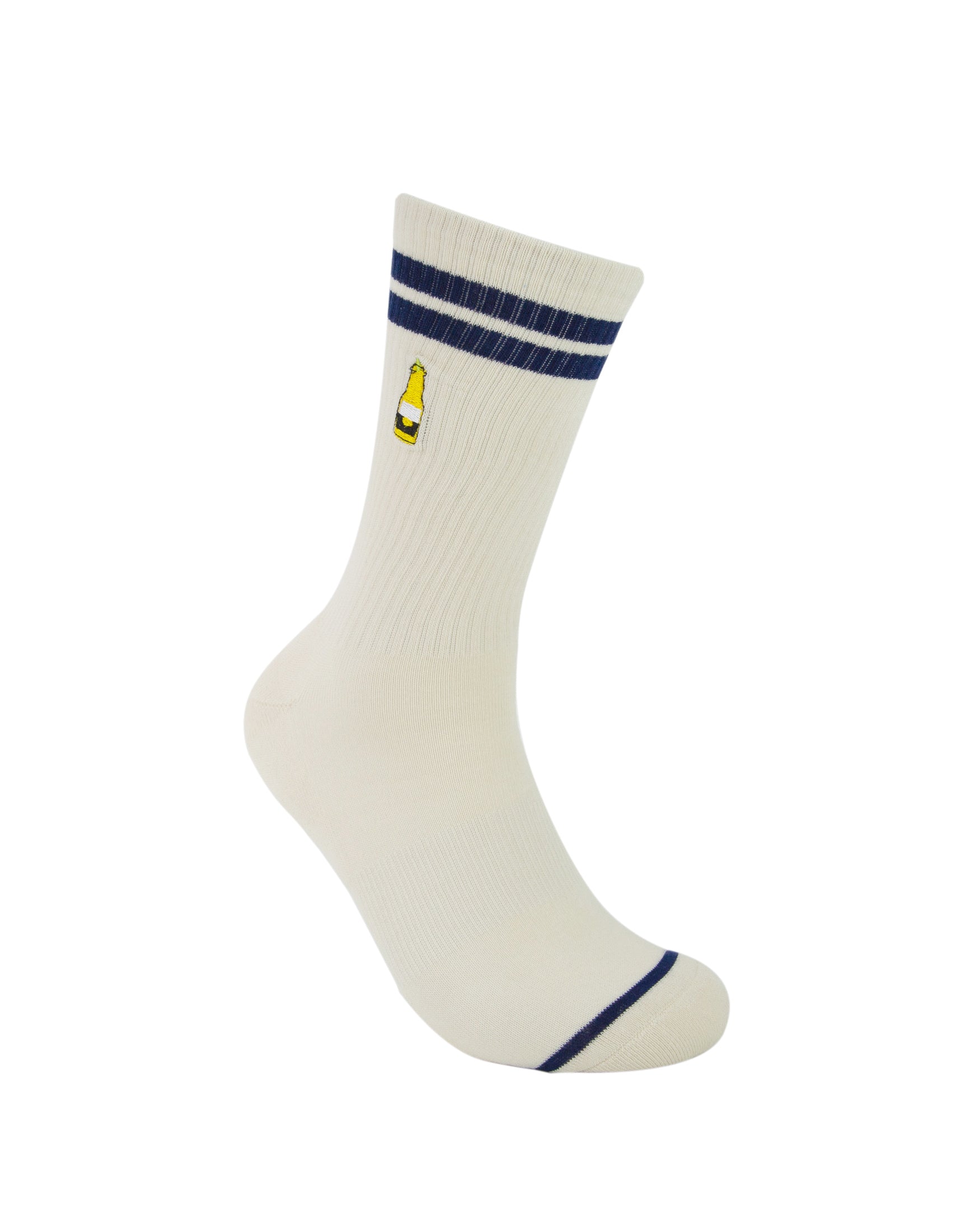 CORONA RETRO SNEAKER SOCK - 2 PACK - CREAM - M/L