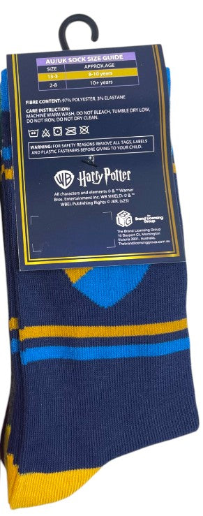 Harry Potter Crew Kids Sock 4 Pack Asst. Size - 13-3