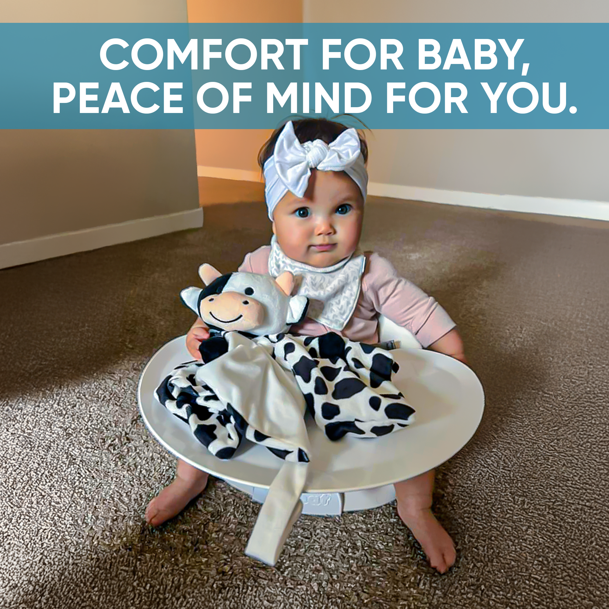 Cow Musical Comforter