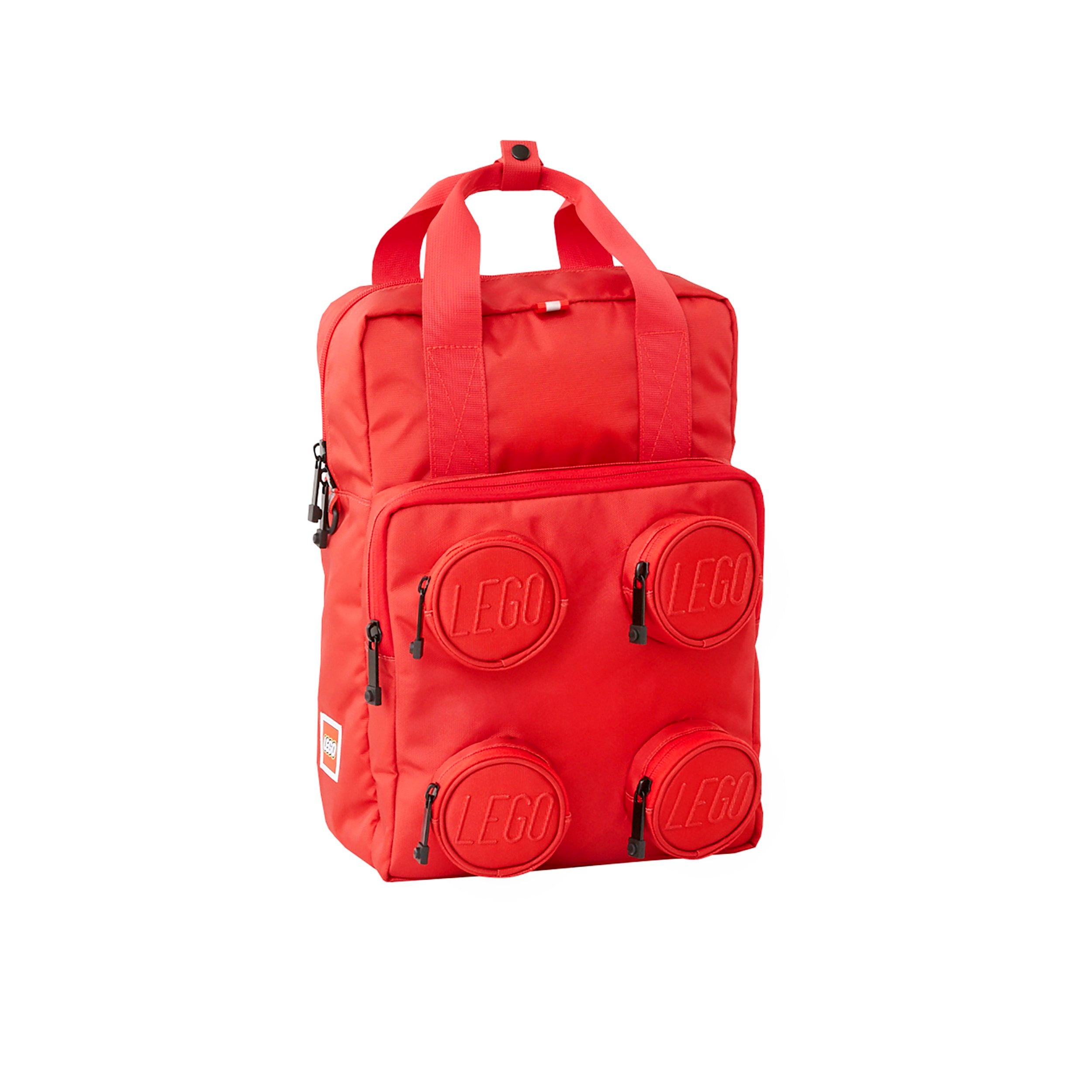 LEGO Brick 2x2 Backpack BRIGHT RED