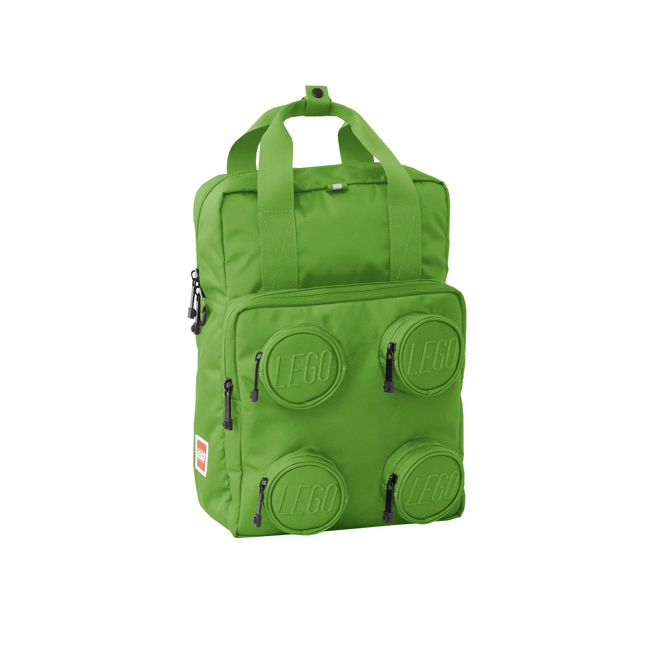 LEGO Brick 2x2 Backpack Bright Green