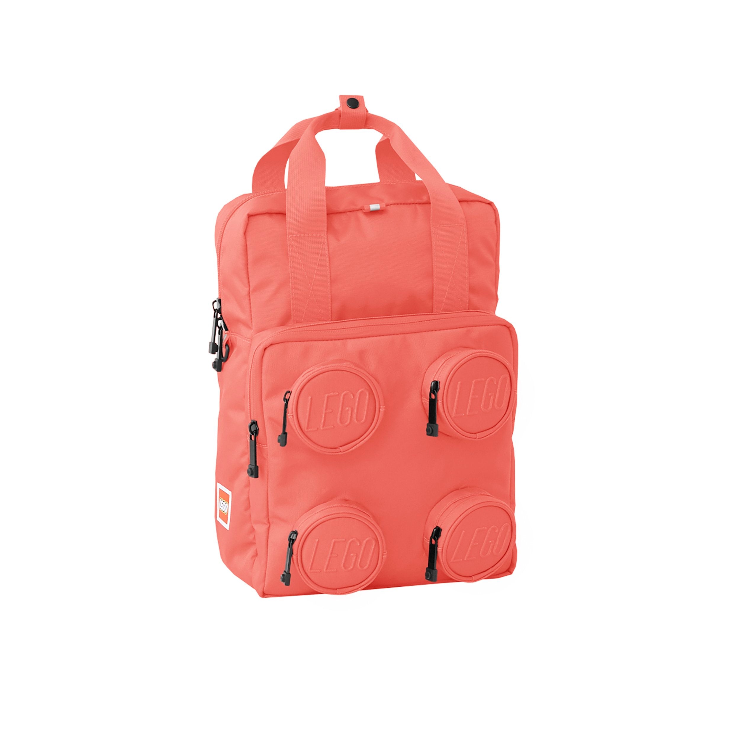 LEGO Brick 2x2 Backpack Vibrant Coral