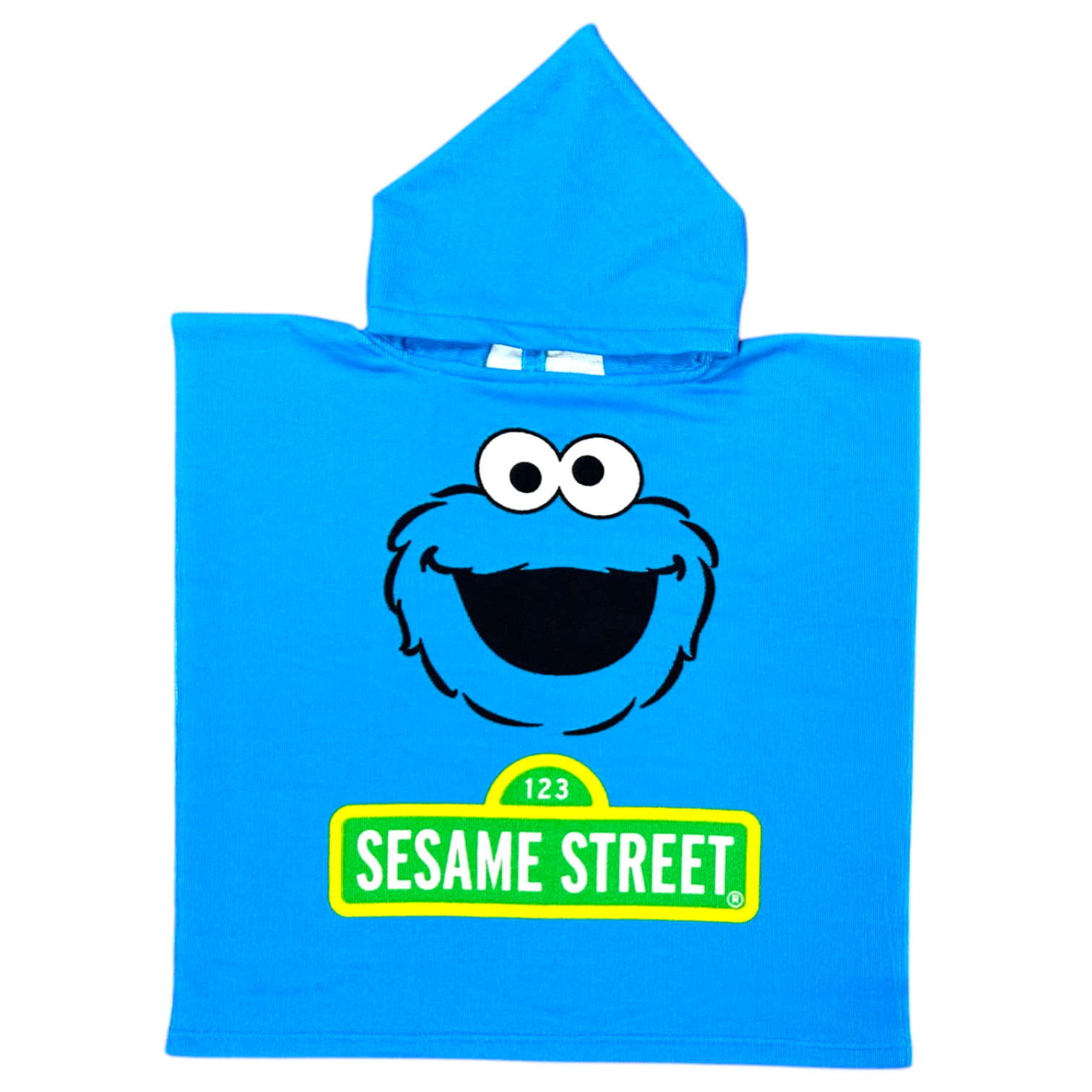 Cookie Monster Hooded Towel
