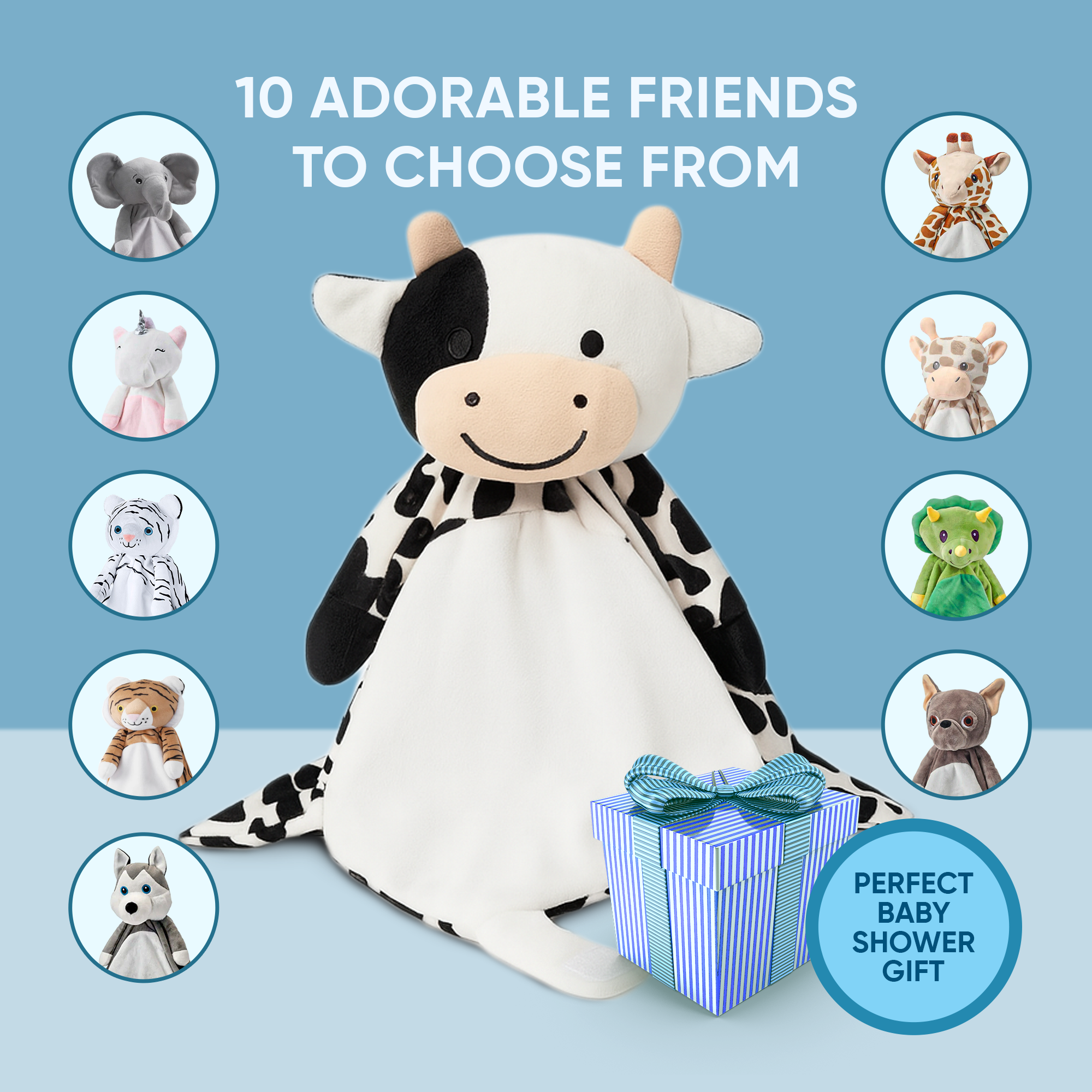 Cow Musical Comforter