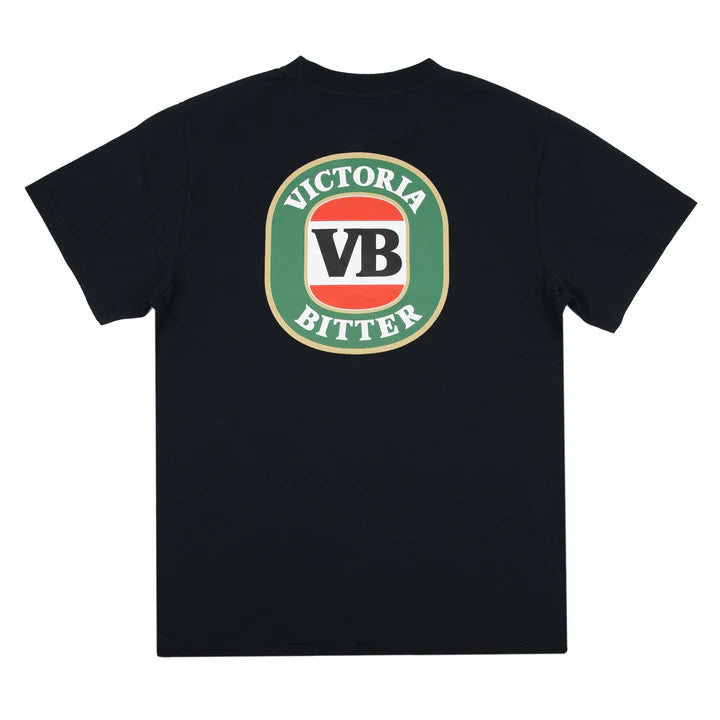 VB RETRO LOGO TEE WASHED BLACK