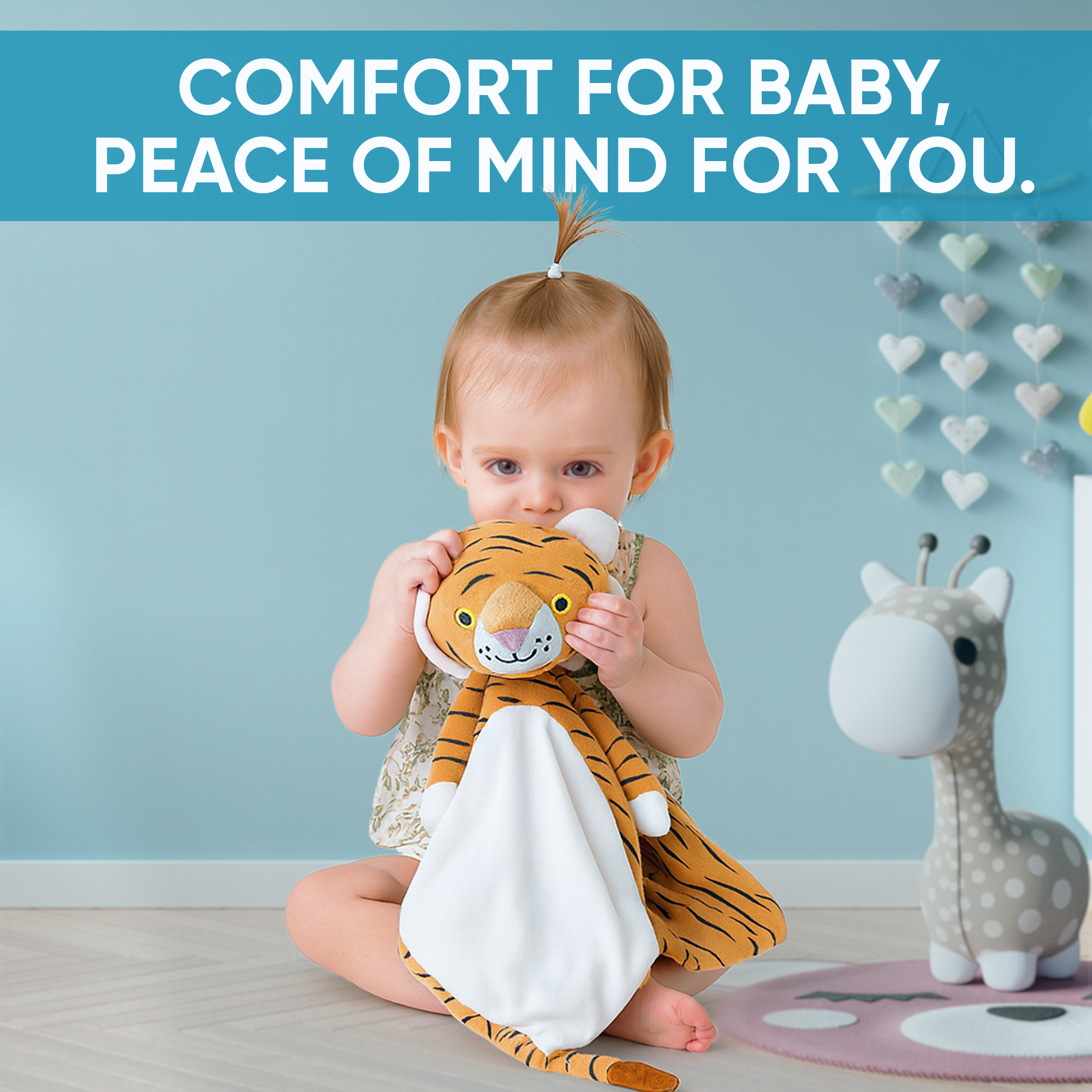 Tiger Musical Comforter