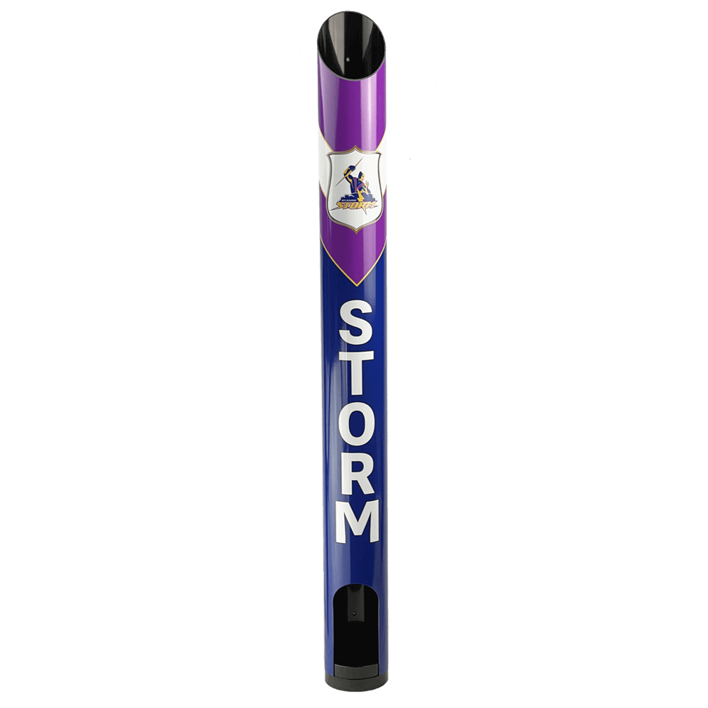 RETRO MELBOURNE STORM NRL STUBBY HOLDER DISPENSER