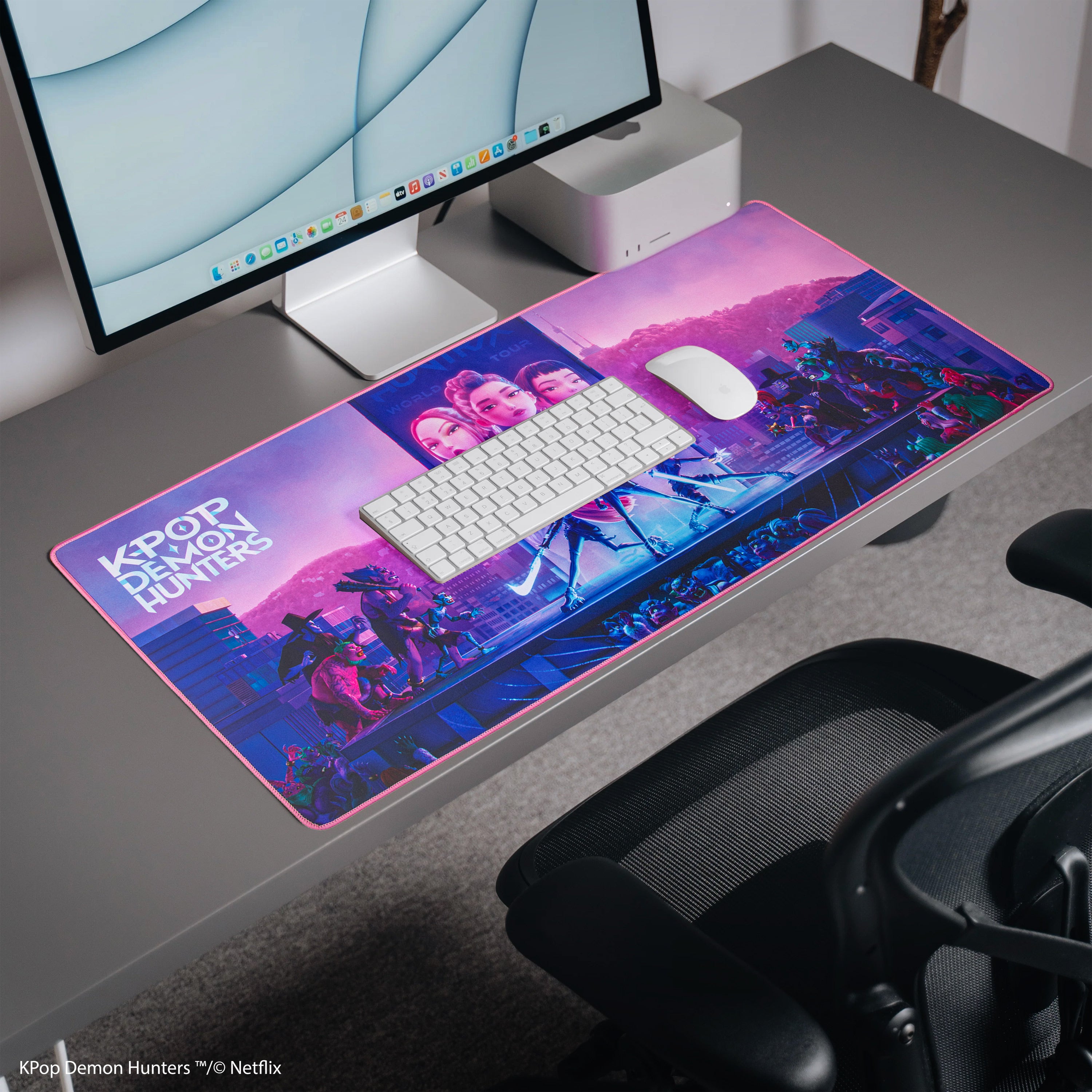 K-Pop Demon Hunters Desk Mat XL - Takedown