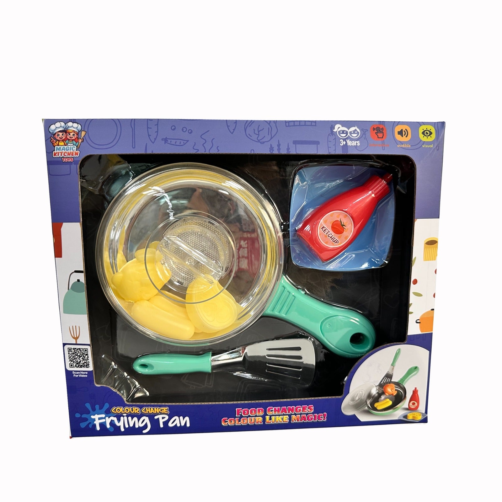 *40% OFF! Magic Kitchen Colour Change Frying Pan Set