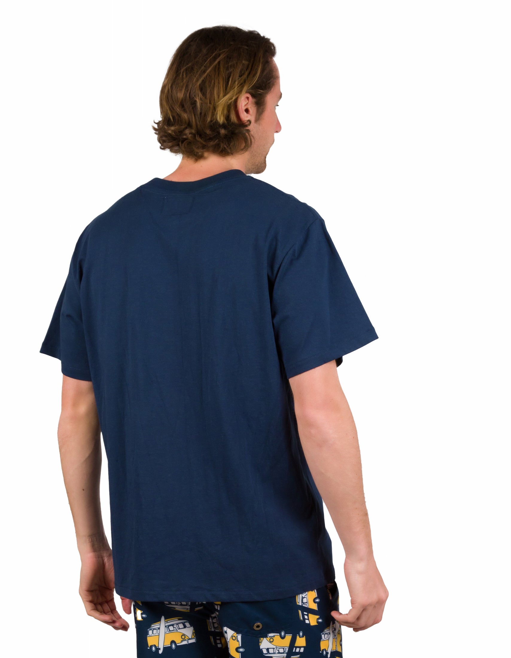 CORONA BUCKET TEE - NAVY