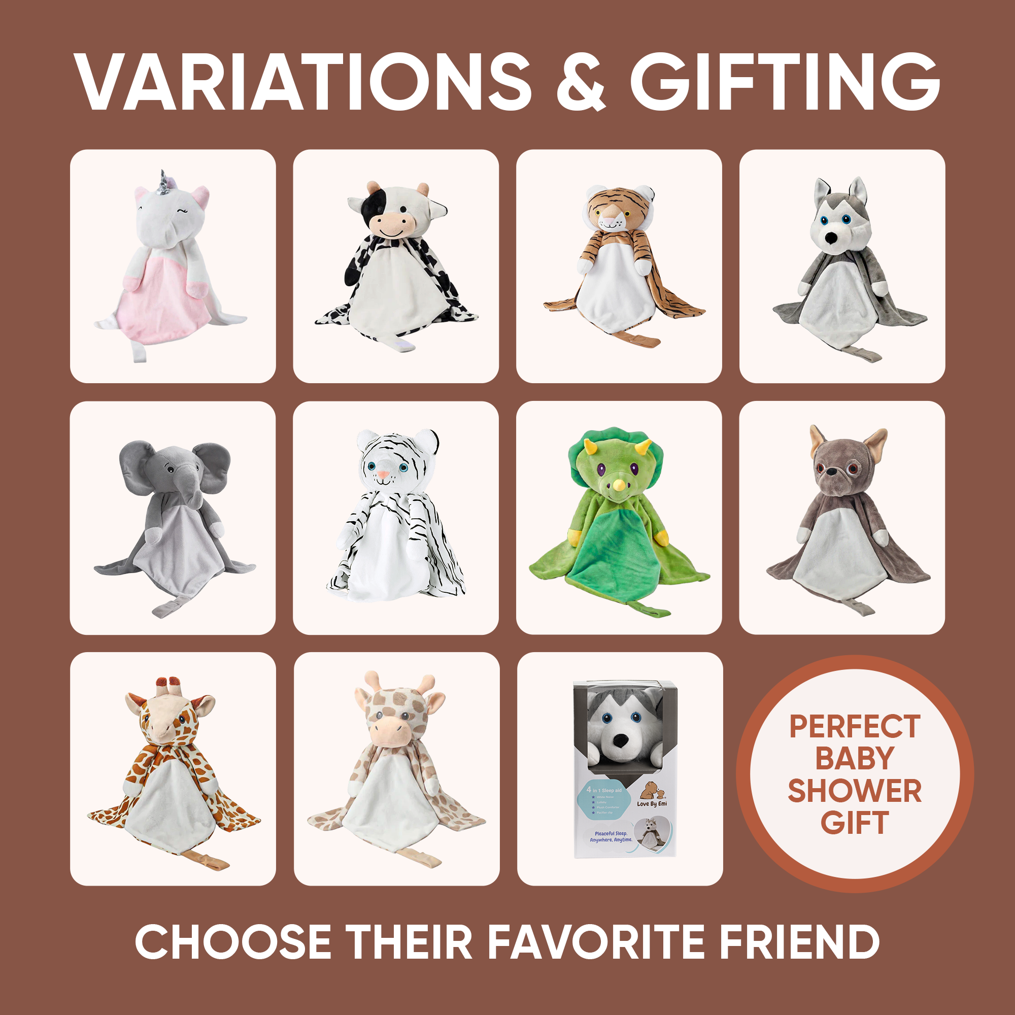 French Bulldog Musical Comforter