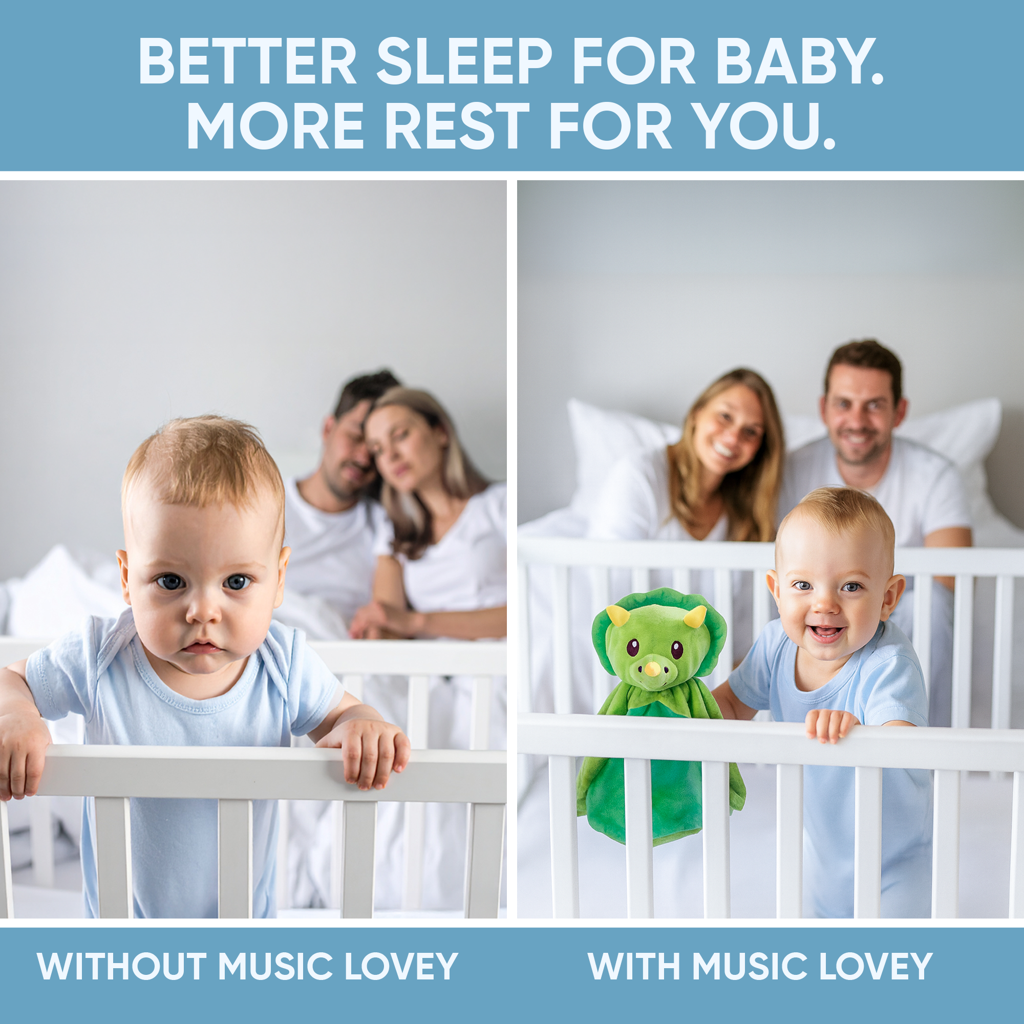 Dinosaur Musical Comforter