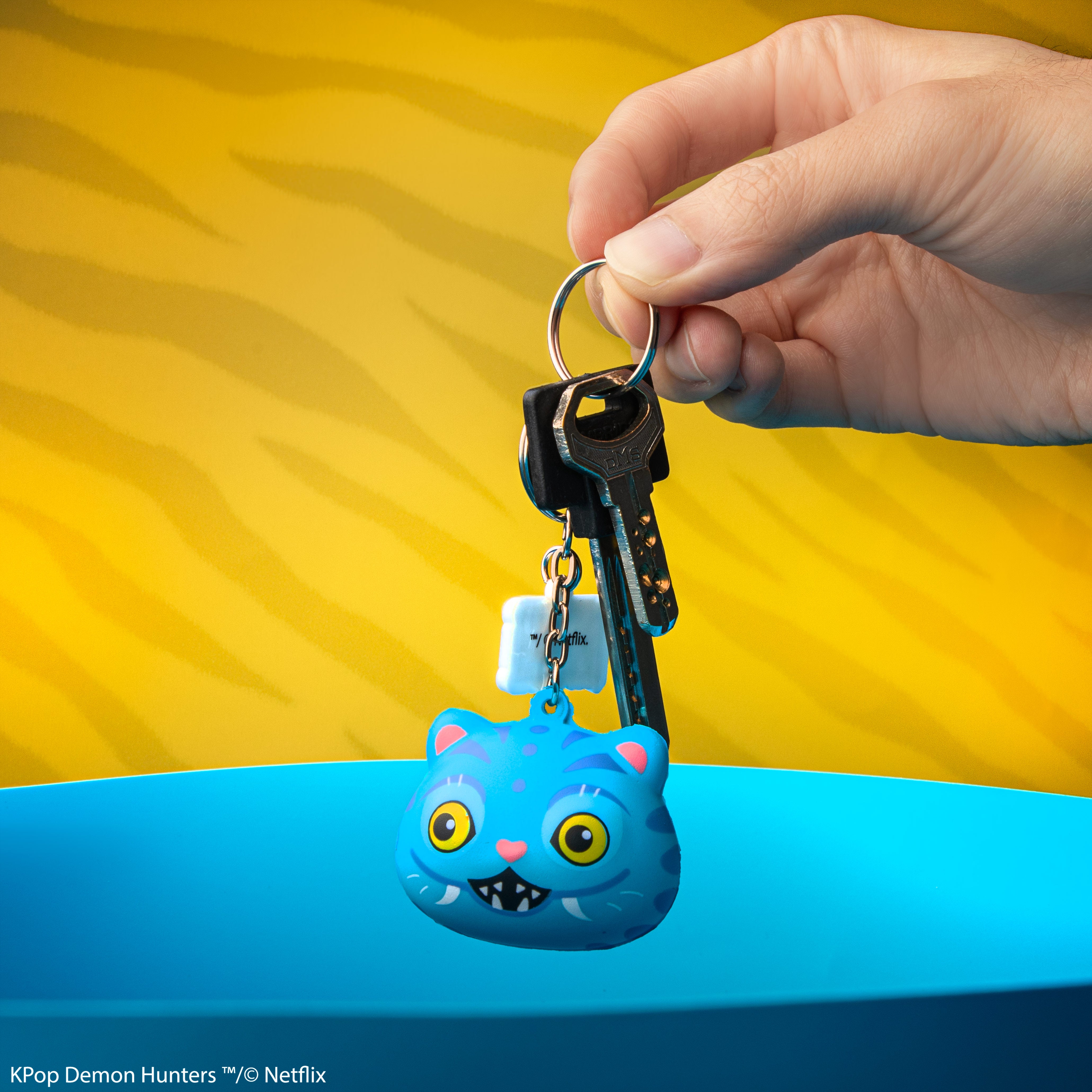 K-Pop Demon Hunters Derpy Squishy Keychain