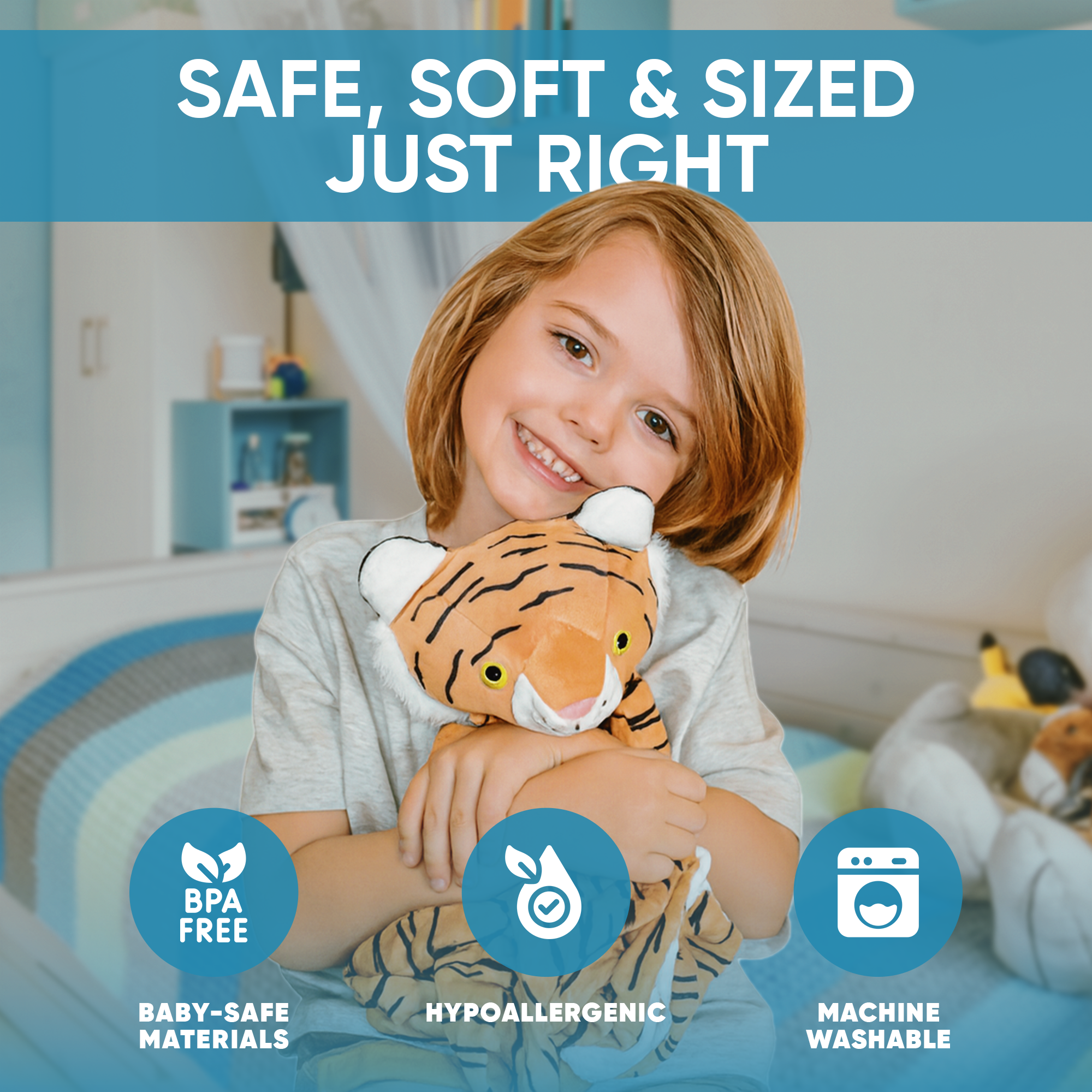 Tiger Musical Comforter