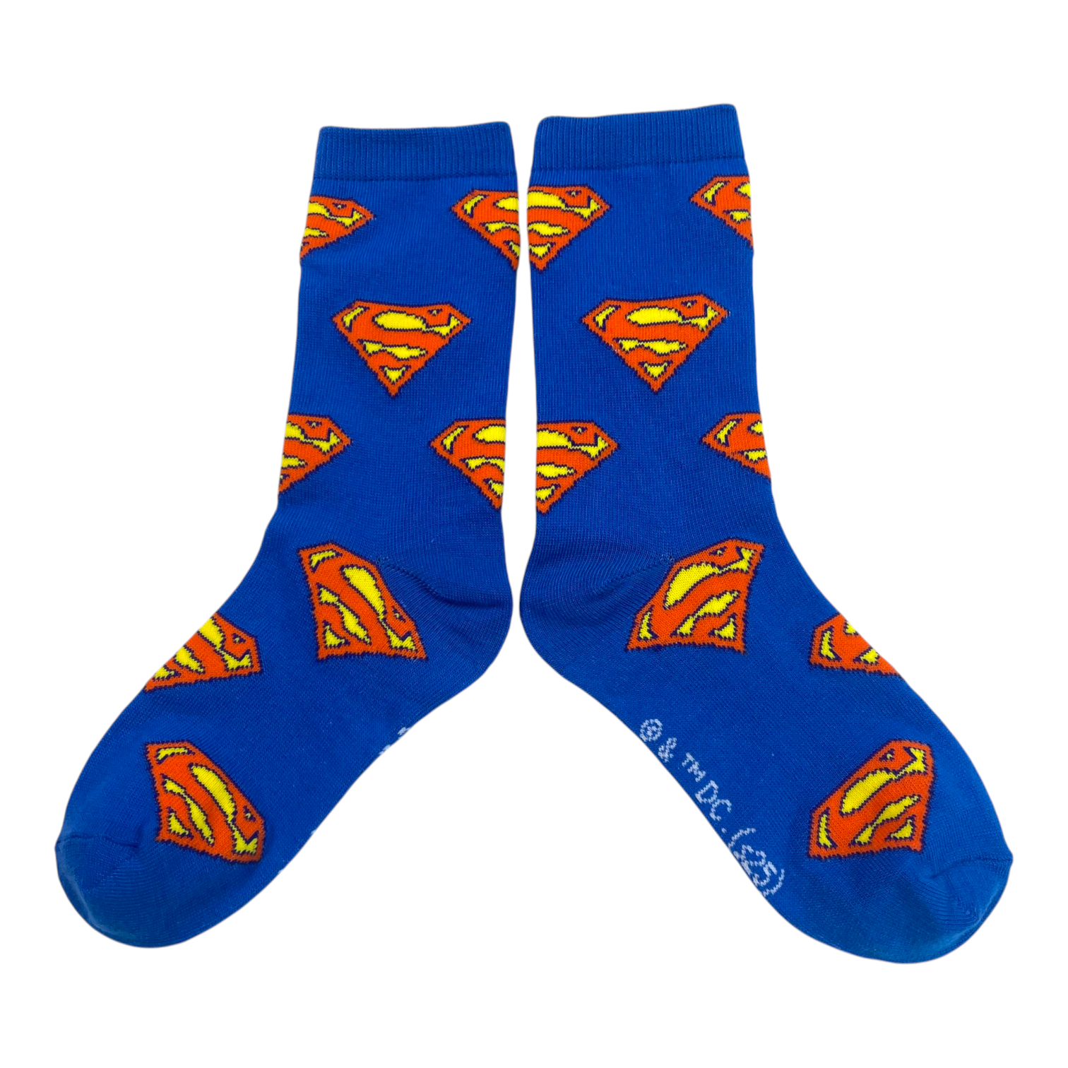 Superman Crew Kids Sock 4 Pack Asst. Size 9-12