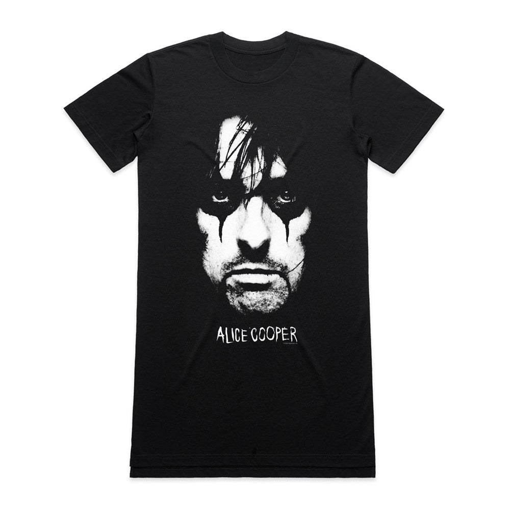 Alice Cooper - Portrait - Womens Black Dress
