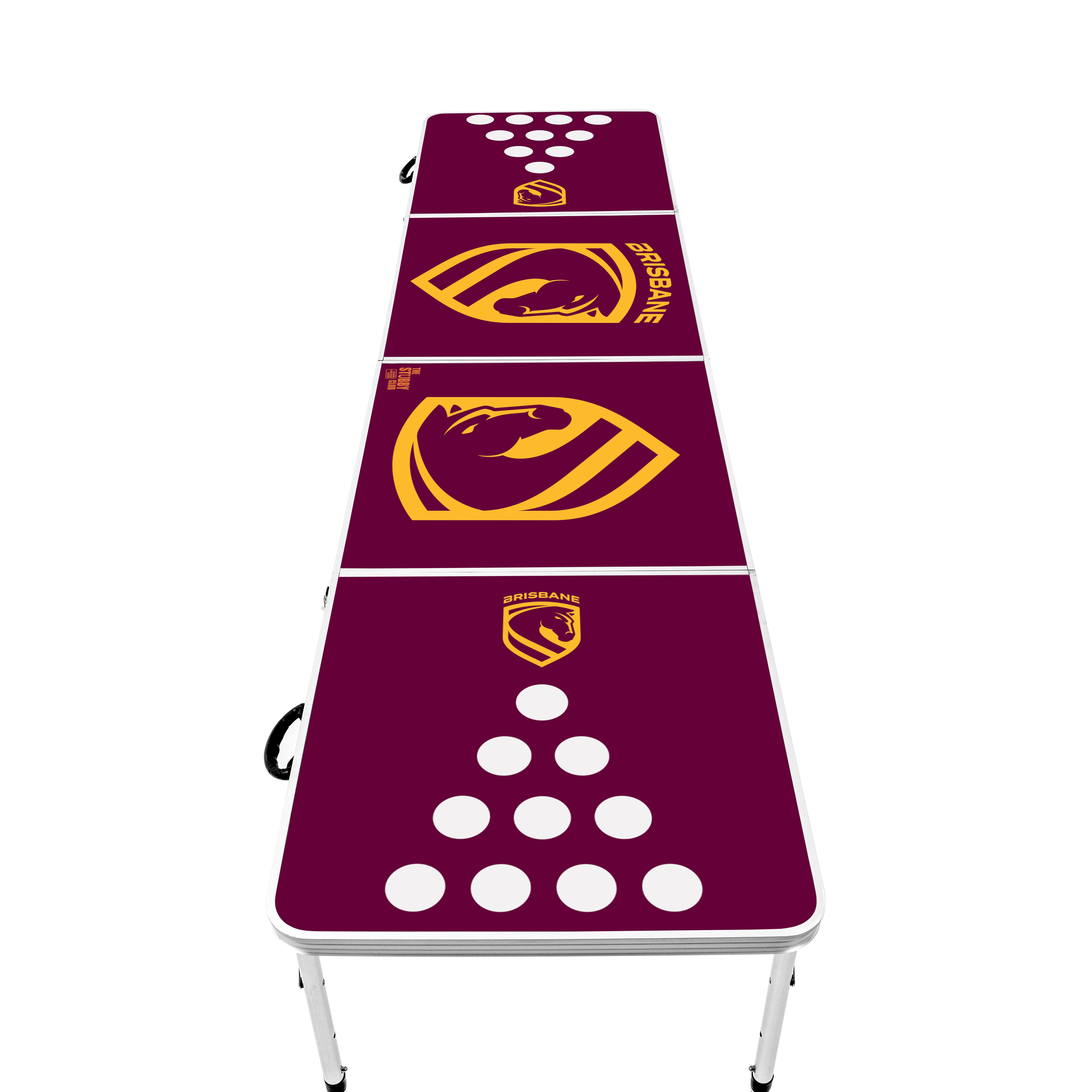 Brisbane Broncos NRL Beer Pong Table