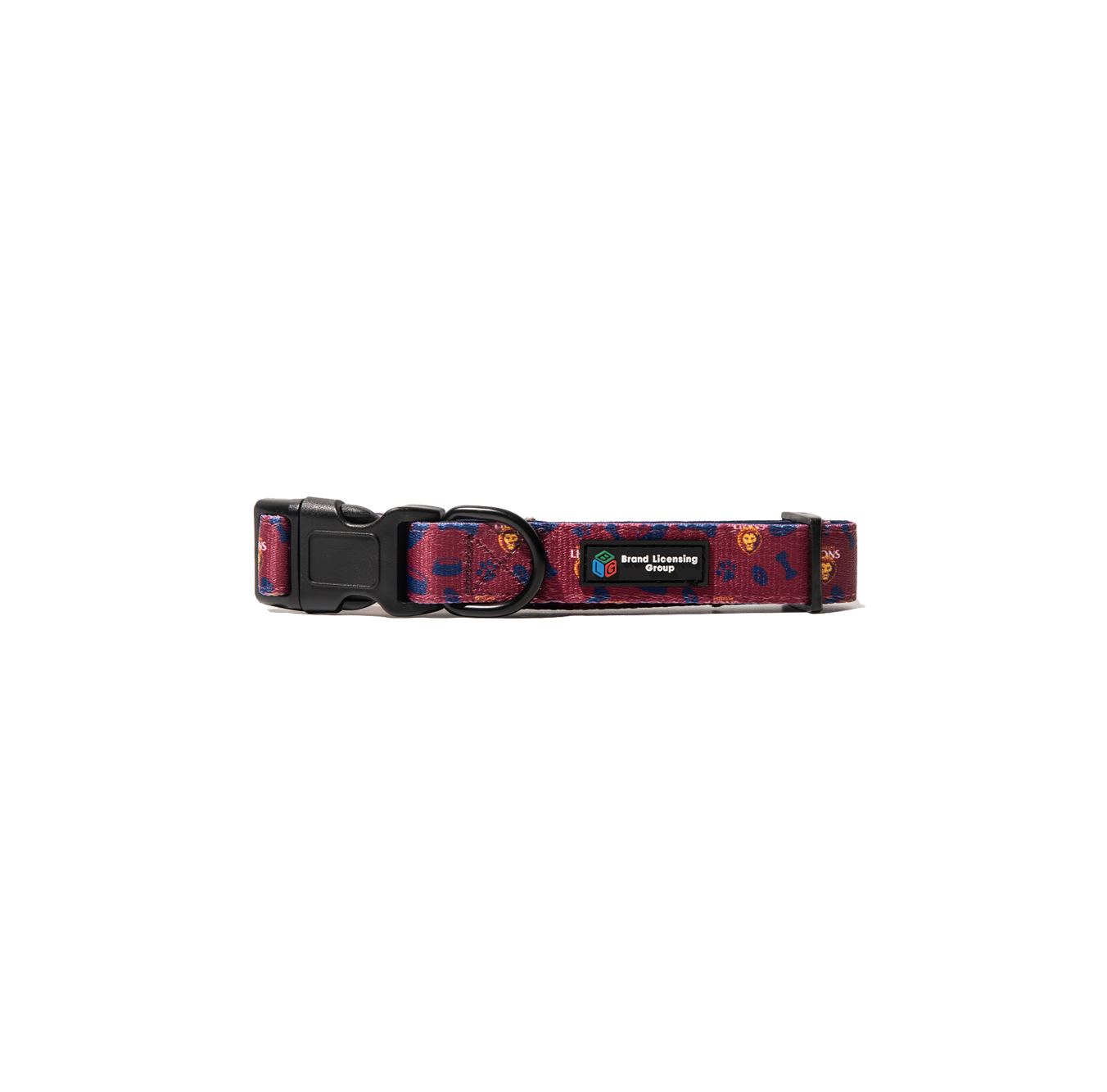 Brisbane Lions AFL Dog Collar