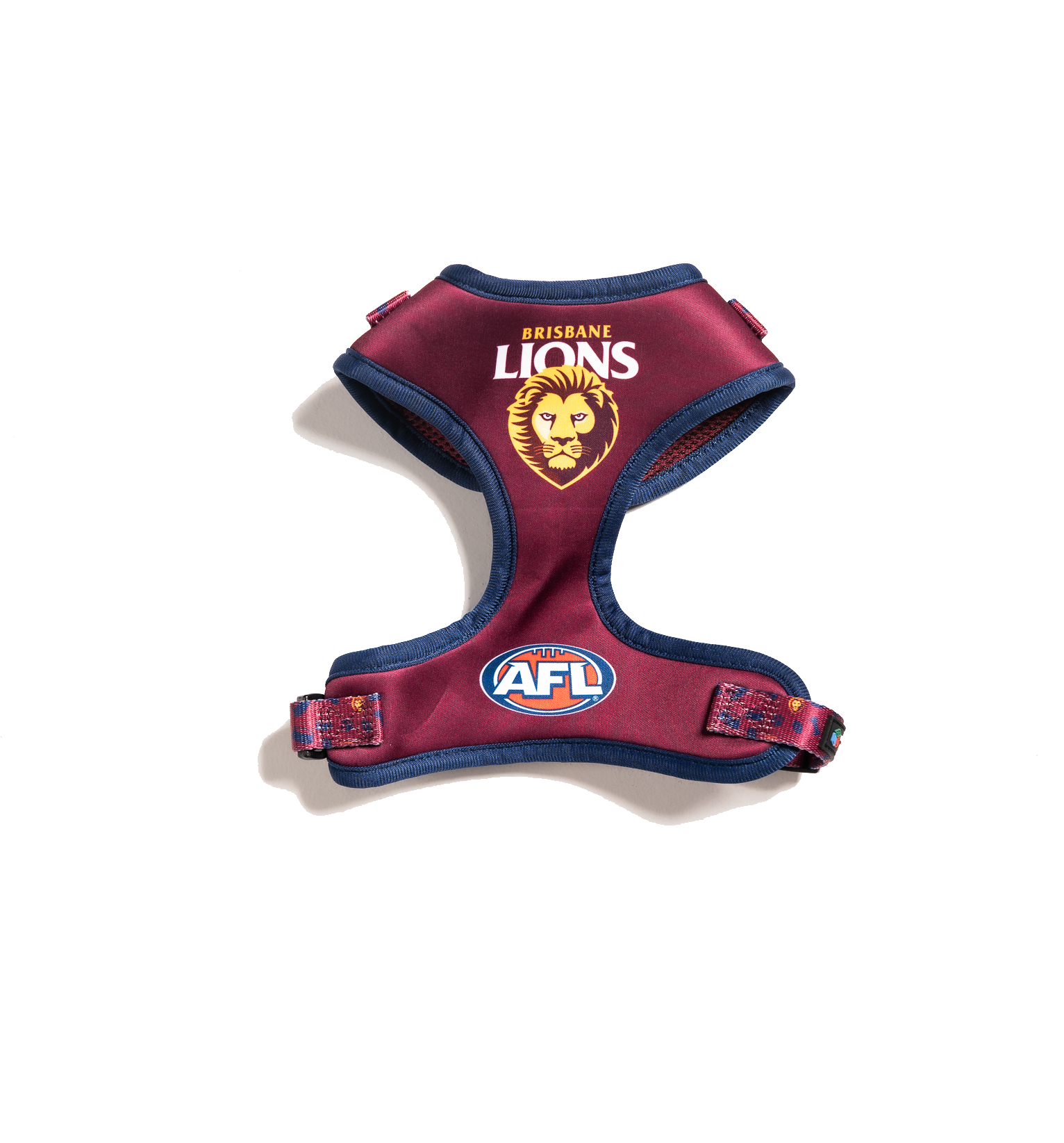 Brisbane Lions AFL Dog Harness XS-XL