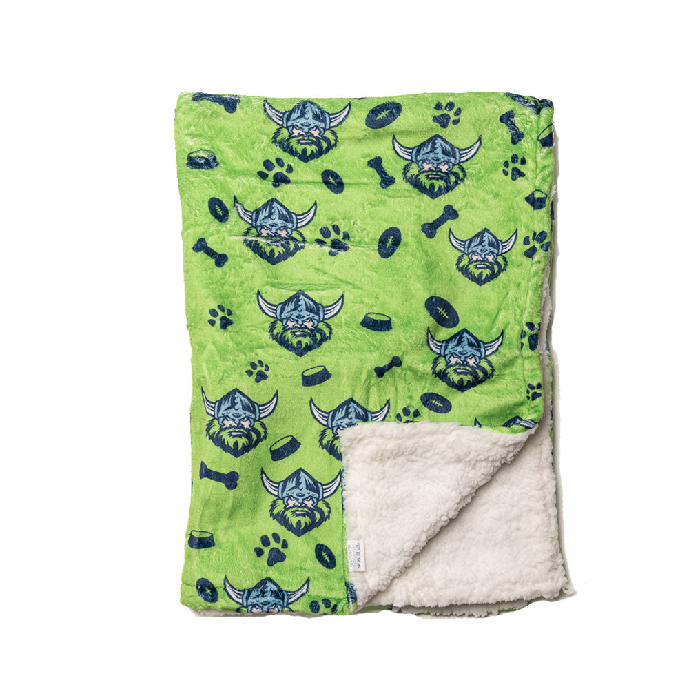 Canberra Raiders NRL Dog Blanket