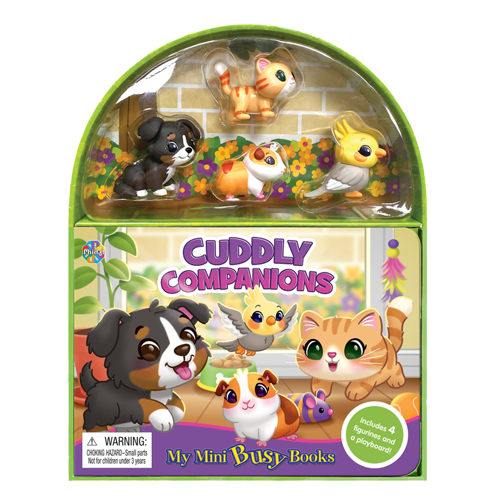 CUDDLY COMPANIONS MINI BUSY BOOKS