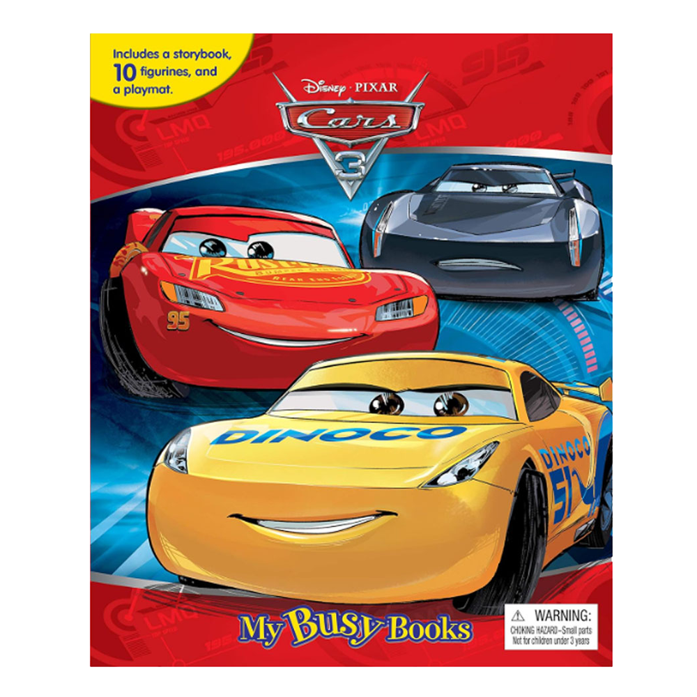 DISNEY CARS 3 MY BUSY BOOK