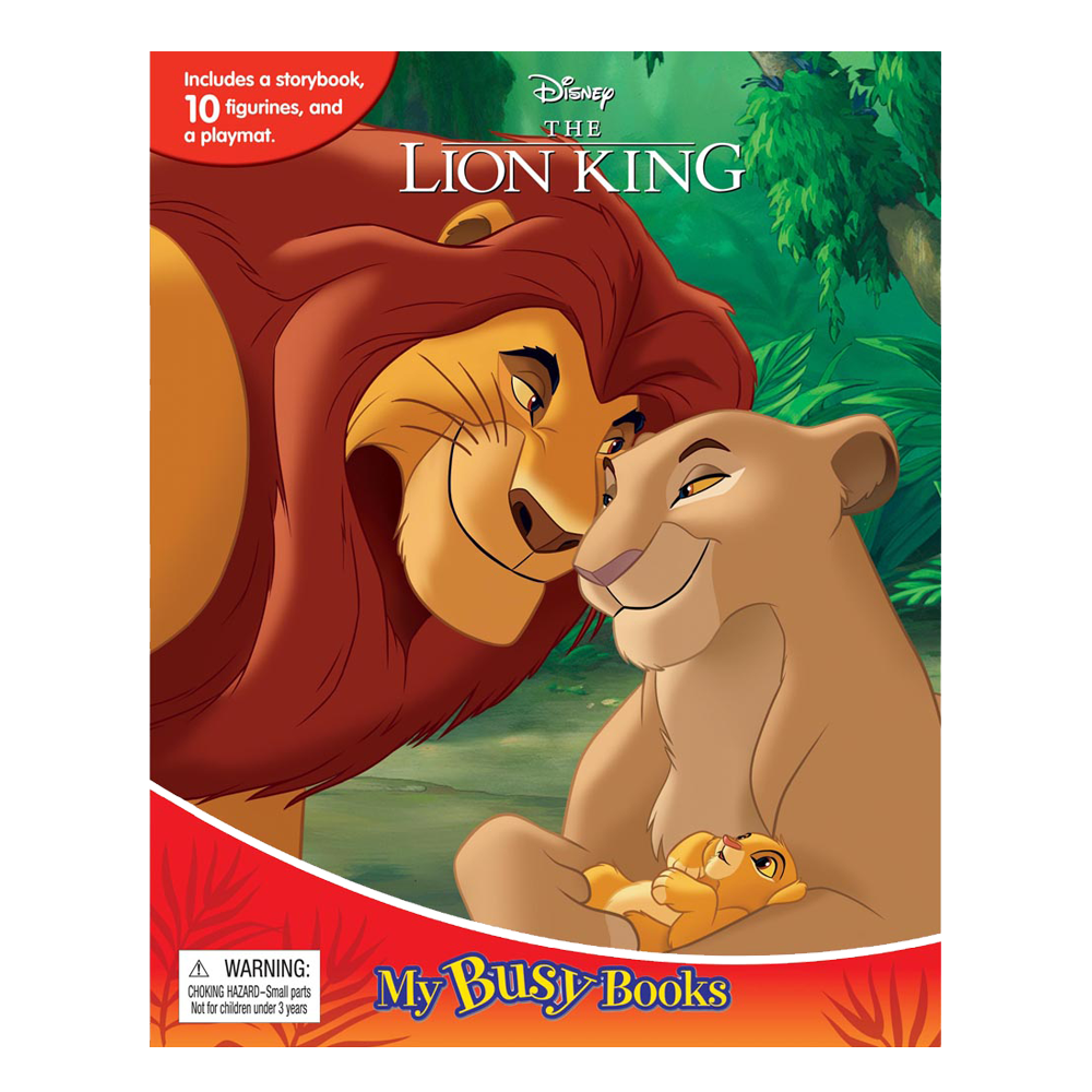 DISNEY LION KING (NEW) MY BUSY BOOKS