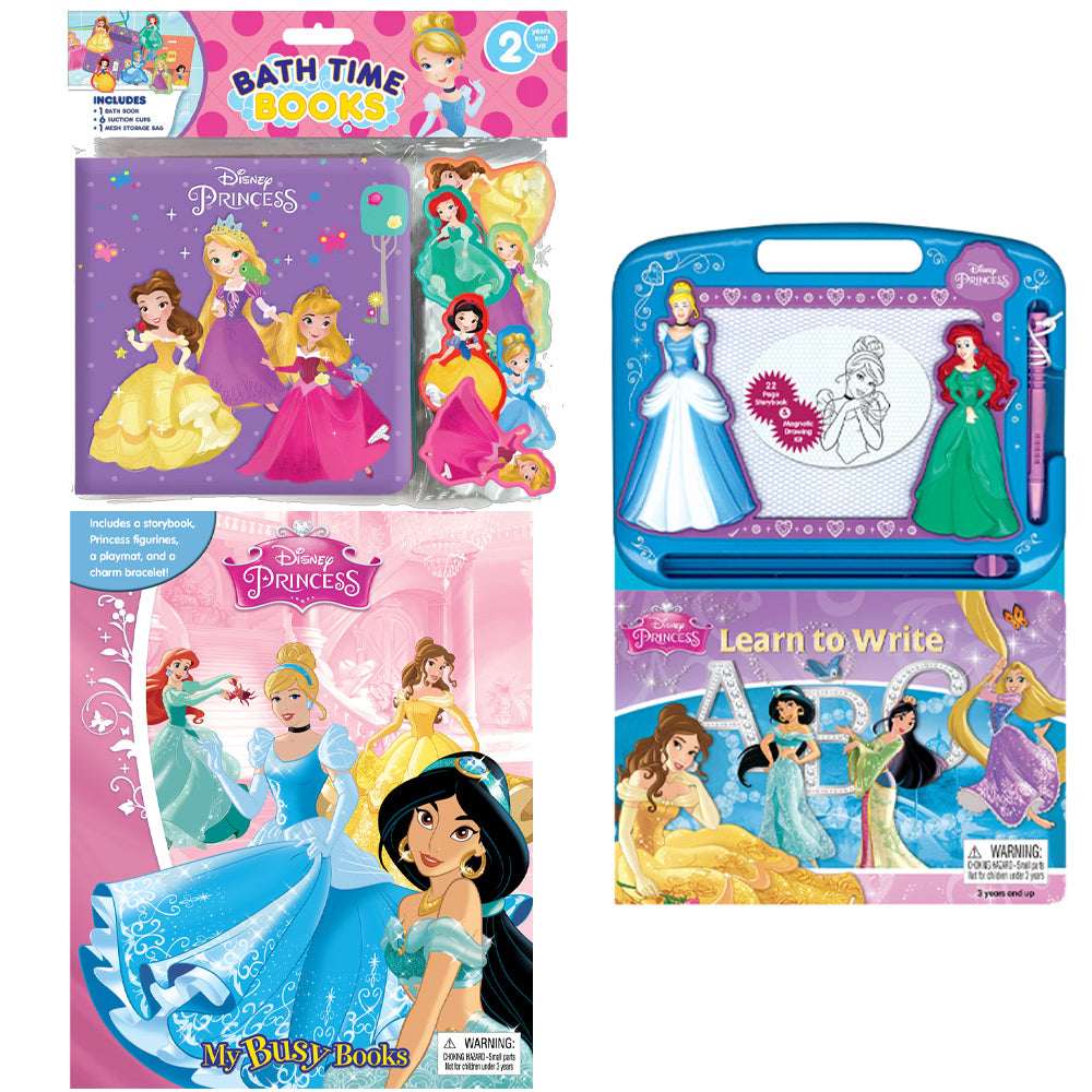 Disney Princess Book Set (3 Pack)