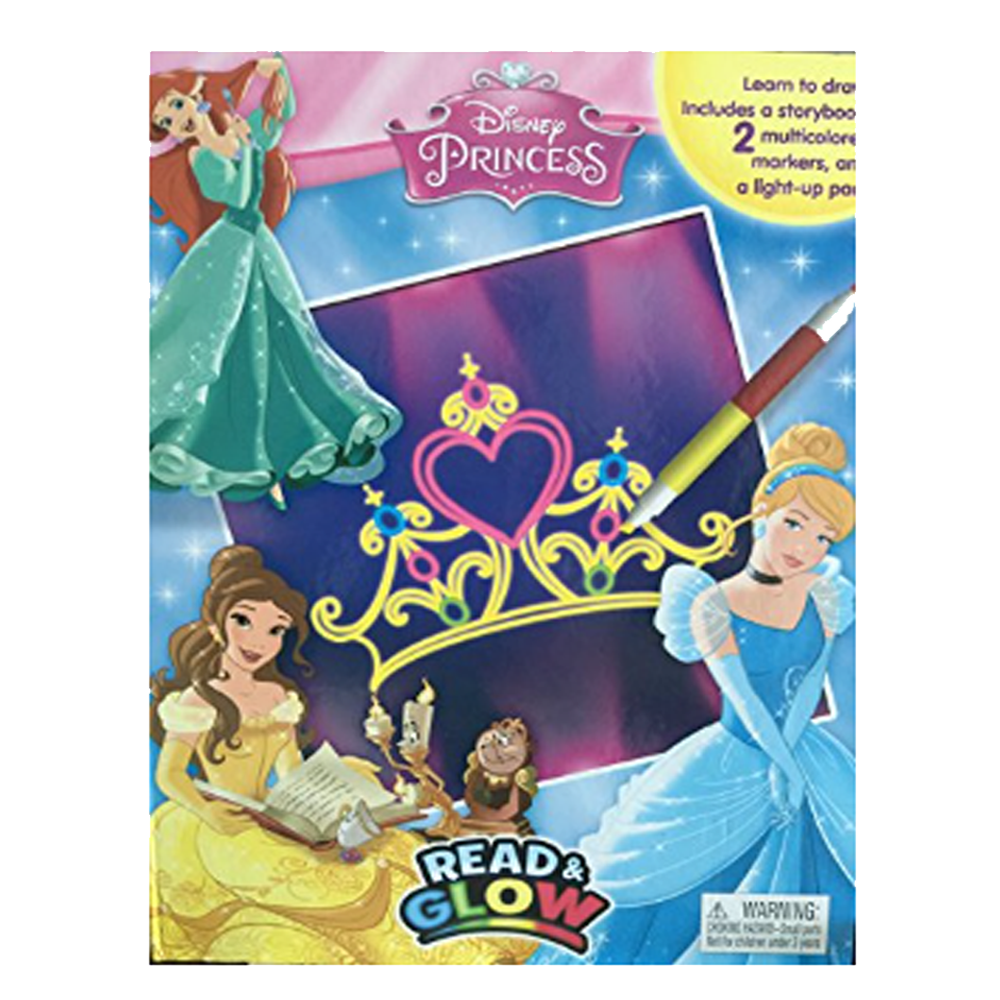 DISNEY PRINCESS READ & GLOW