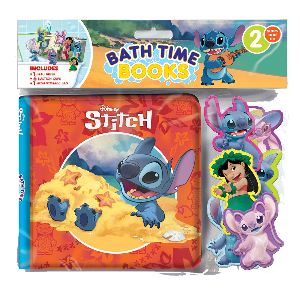 DISNEY STITCH BATHTIME BOOK (EVA)