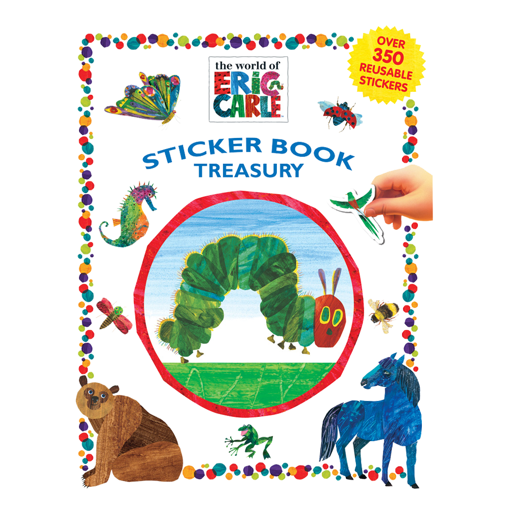 ERIC CARLE STICKER BOOK TREASURY