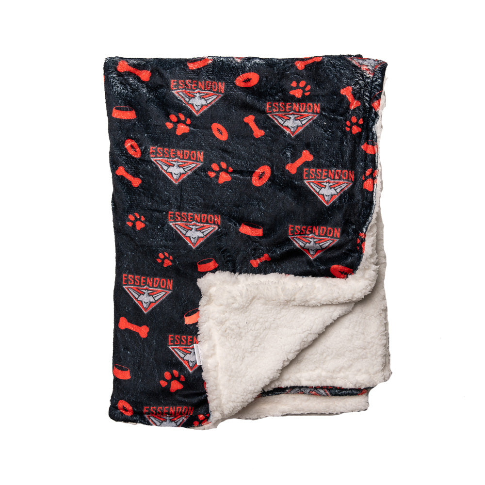 Essendon Bombers AFL Dog Blanket