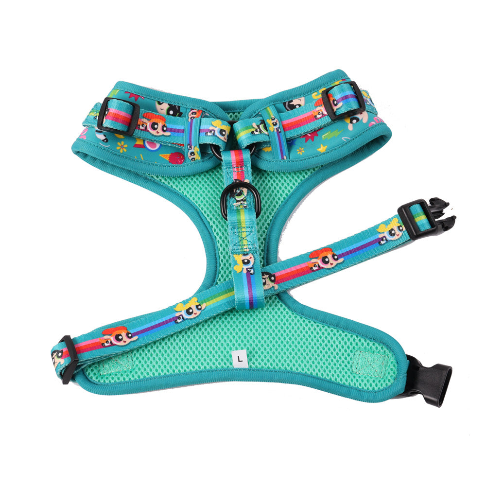 Powerpuff Girls Dog Harness XS-XL