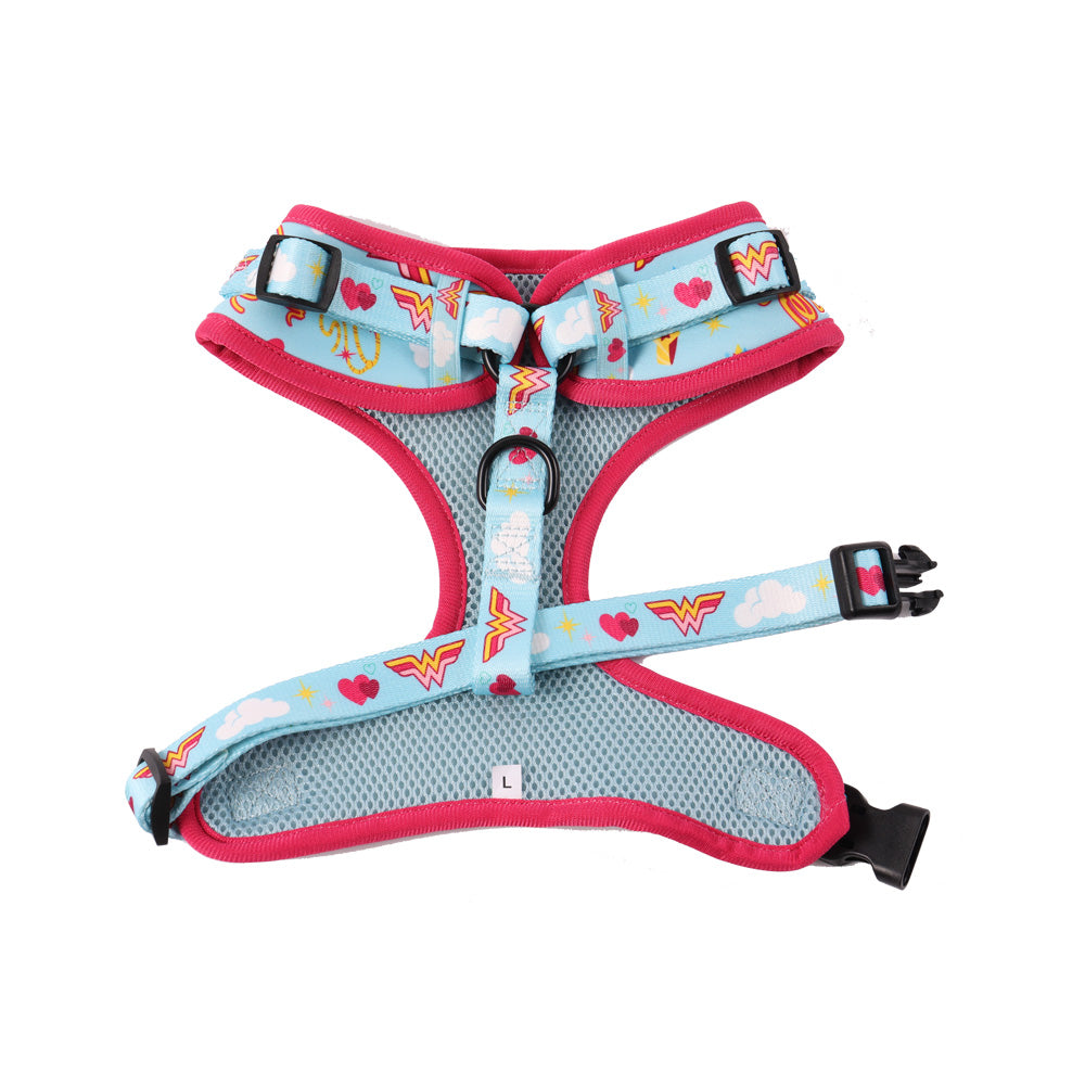 Wonder Woman Dog Harness XS-XL