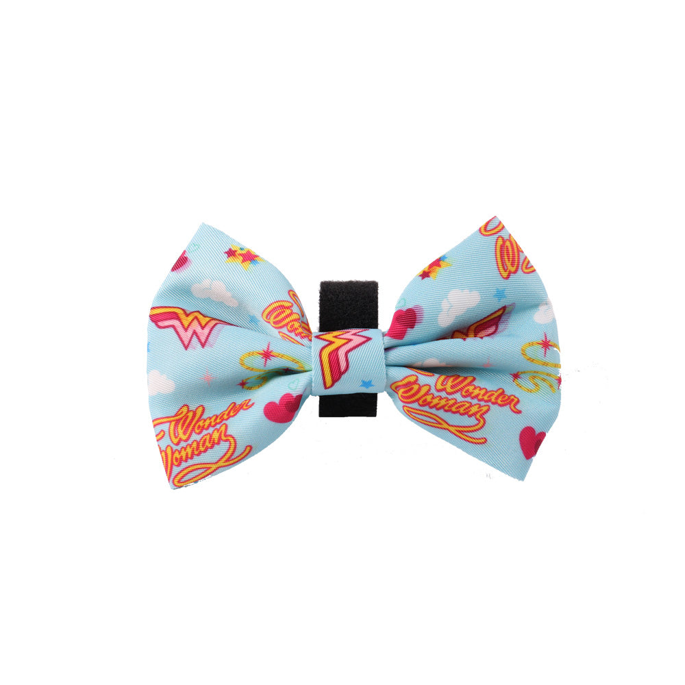 Wonder Woman Dog Bowtie