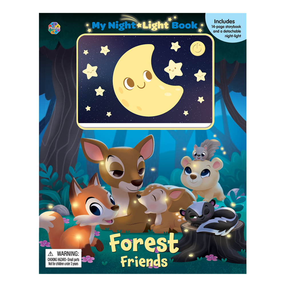 FOREST FRIENDS NIGHT LIGHT BOOK